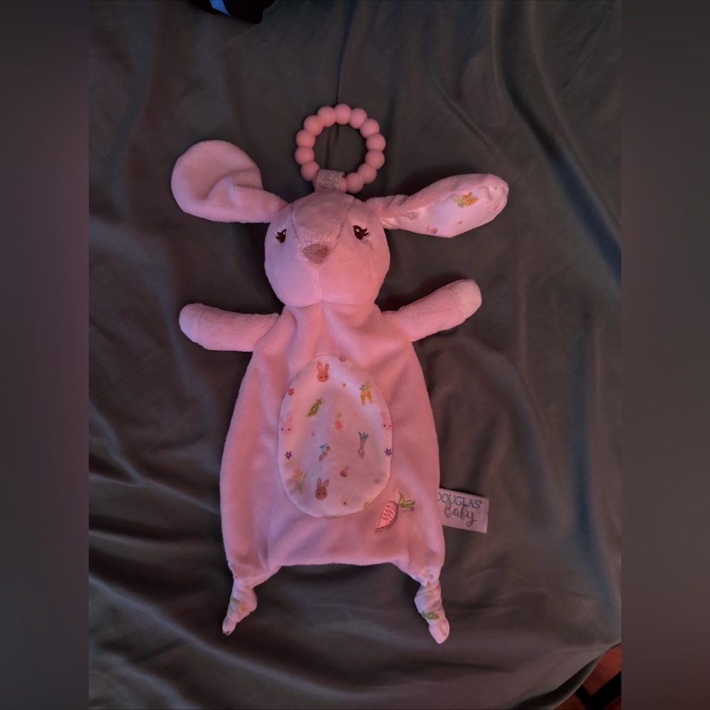 Parsnip Pink Bunny Teether